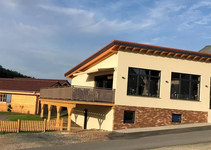 Carolinger Huettendorf 여관 Weyer (Limburg-Weilburg)